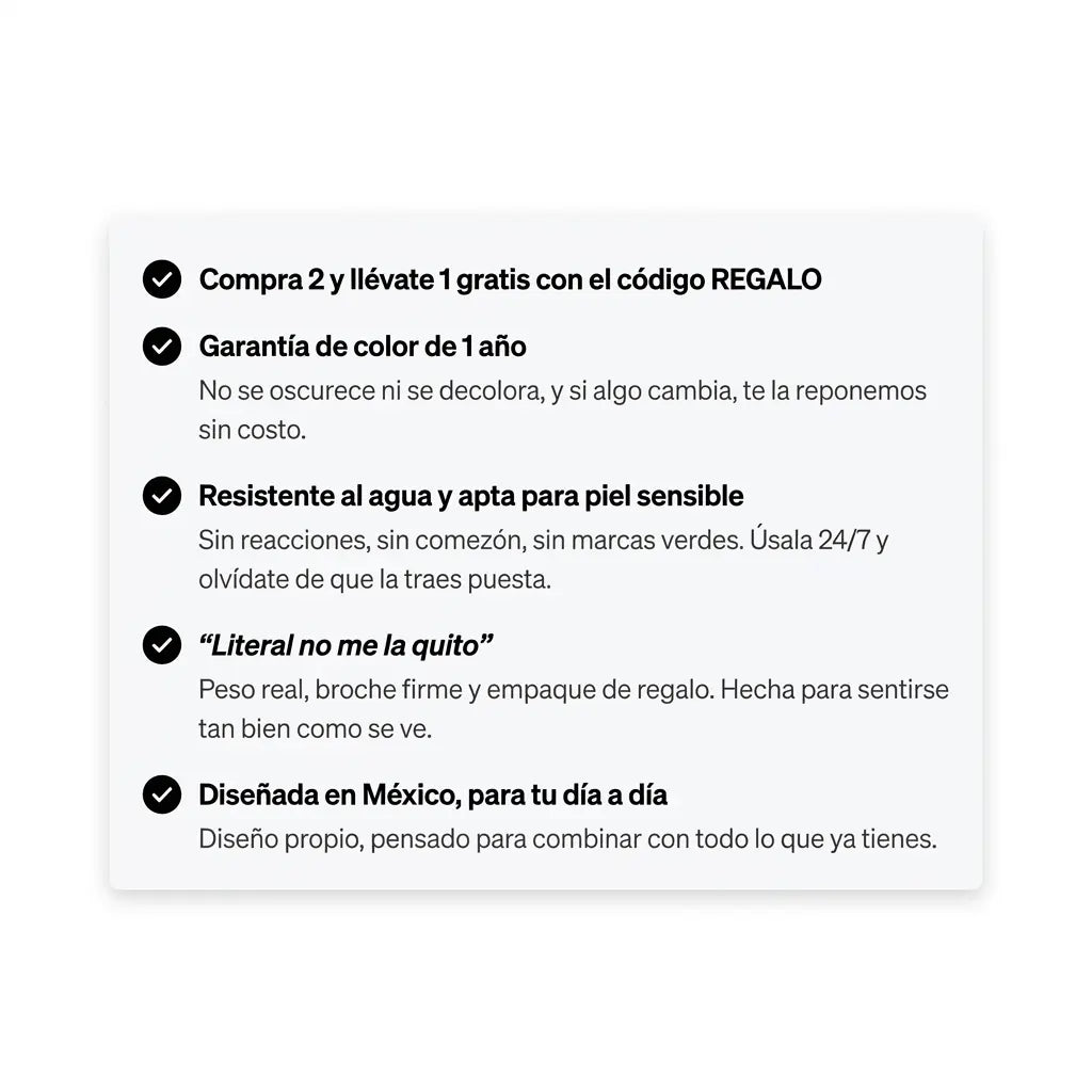 Checklist - Beneficios